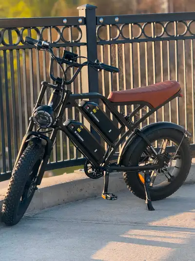 New 1500W Dual-Battery E-Bikes, 240 km Range!, View more