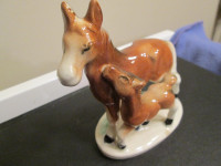 Porcelain horse and foal