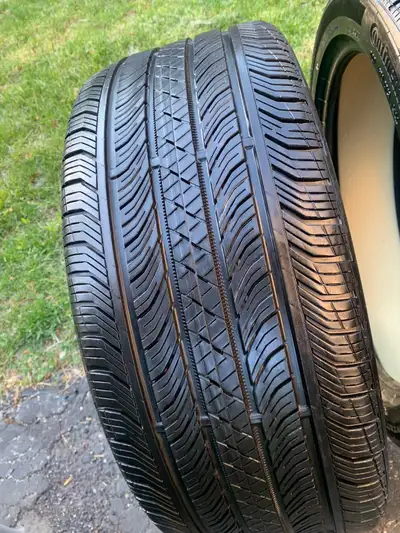 selling a pair of all season performance tires off rim very good condition. Continental | ProContact...
