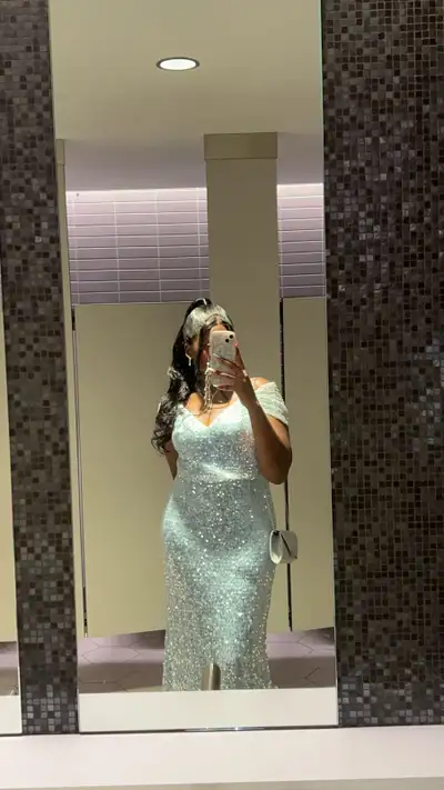 Luxury Sequin Prom Dress | Maxra Govana | Size 42, View more