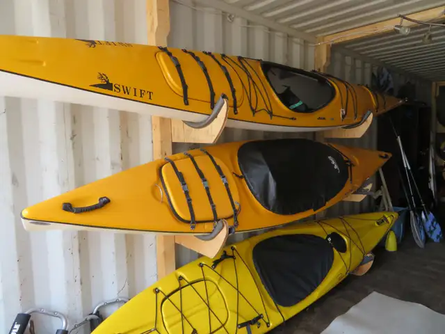 Swift Caspian Sea Kevlar kayak. 15'4.5" in Canoes, Kayaks & Paddles in Barrie - Image 3