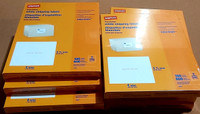 Staples White Shipping Labels for Inkjet/Laser Printers