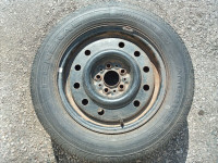 205/65/15 Tire On Steel Rim - 5 Bolt - Lots Of Tread!!