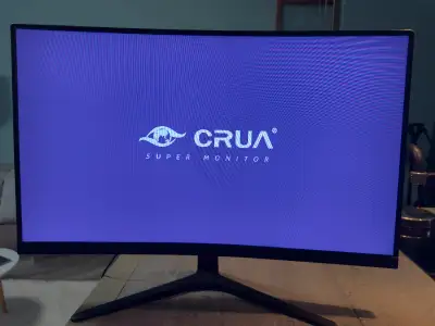 Moniteur CRUA de jeu incurvé 27" 144 Hz / 180 Hz, sans cadre, HD, View more