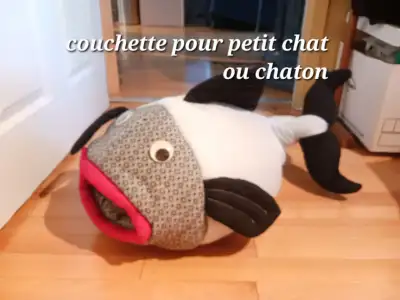 Couchette-petit lit pour jeune chat ou chatton, View more