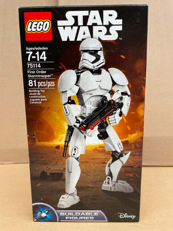 LEGO Star Wars 75114 First Order Stormtrooper 81 Pieces in Toys & Games in Regina