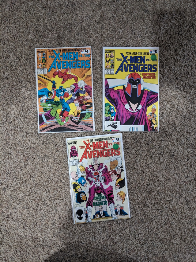 X-Men vs Avengers Limited Series in Comics & Graphic Novels in Edmonton