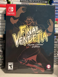 Final Fight Vendetta Super Limited Edition Nintendo Switch