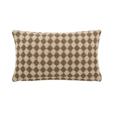 Check Weave Pillow, 21"x12", View more