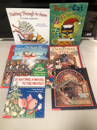 CHRISTMAS theme easy read books pre-school, primary, homeschool