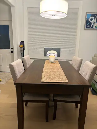 Leon’s Dining Set sale for $200  (paid $1200,can prove  receipt), View more