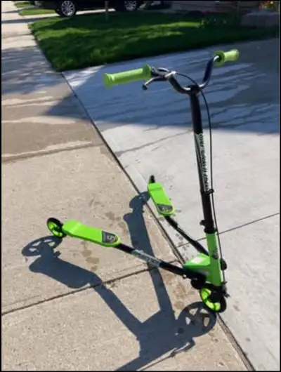 Sporter XL 145mm Green Scooter, View more