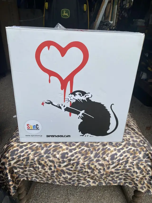 Banksy Love Rat Sync. Medicom Toy