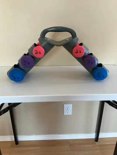 Hex Dumbbell set., View more