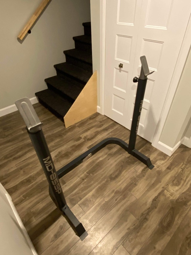 Rack a squat olympique squat. Support poids haltère Appareils d