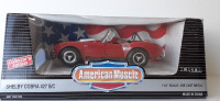 SHELBY COBRA 427 S/C (Red) - 1/18 Scale Diecast, American Muscle
