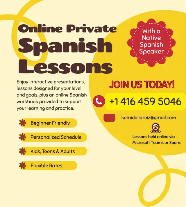 Spanish Lessons | Spanish Tutor | Online Private Spanish Lessons