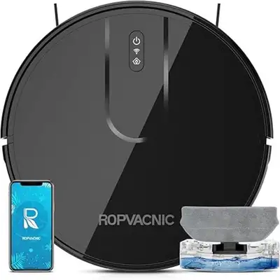 ‎ROPVACNIC S1-Robot Vacuum Cleaner Robot Vacuum, View more