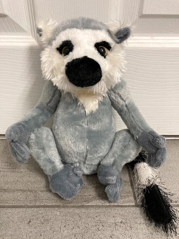 LIKE NEW - Ganz Webkinz Ring Tailed Lemur WITHOUT CODE for Sale in Garage Sales in Hamilton - Image 4