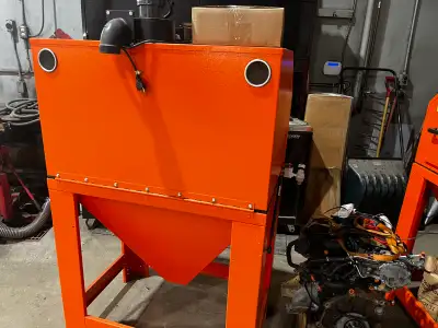 Brand new never used Snap On Sand blasting cabinet, View more