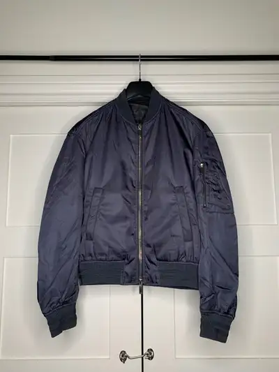 Dior Saddle Anthracite Gray Bomber Jacket, View more