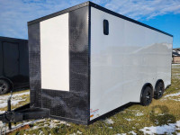 Titanium 8.5x18 7' Enclosed Cargo Trailer Snowmobile ATV Cargo