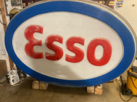 Vintage Esso Service Station Sign