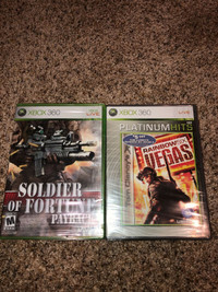 XBOX 360 Soldier of Fortune and Rainbow Six Vegas 