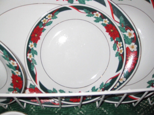 CHRITMAS DINNER SET -  46 pieces in Kitchen & Dining Wares in Peterborough - Image 4