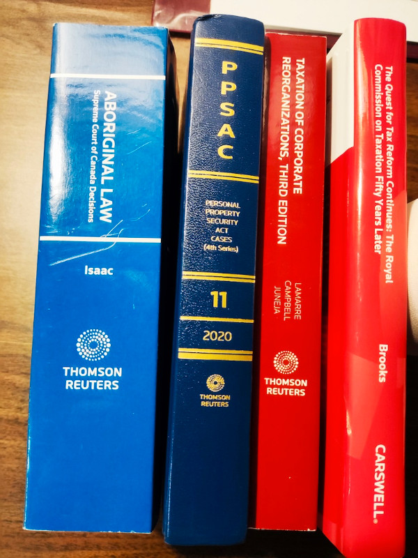 Reference Books - Taxation and Law in Other in City of Toronto