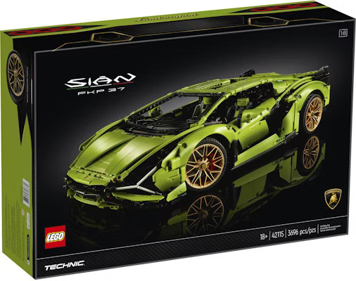 LEGO Technic Lamborghini Sian FKP 37 42115 Brand New Sealed in Toys & Games in Windsor Region