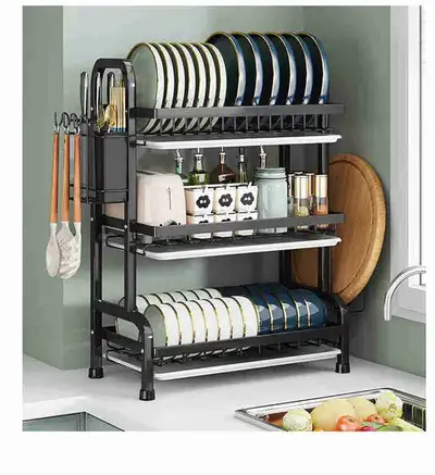 3 Tier Dish Rack, View more