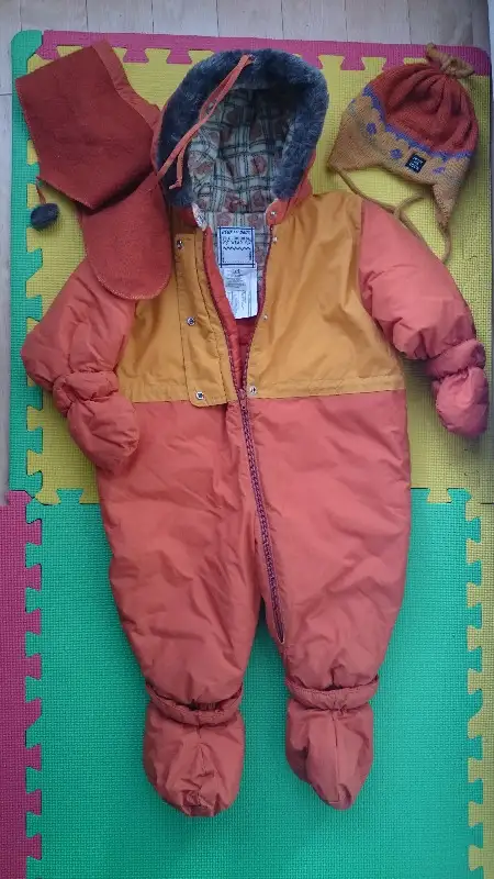 Habit d'hiver, habit de neige, DEUX PAR DEUX, baby snowsuit in Clothing - 9-12 Months in Longueuil / South Shore - Image 2