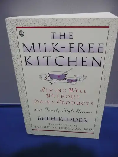 This is a cookery book with over 450 family style recipes without using dairy products. It is $3.00...