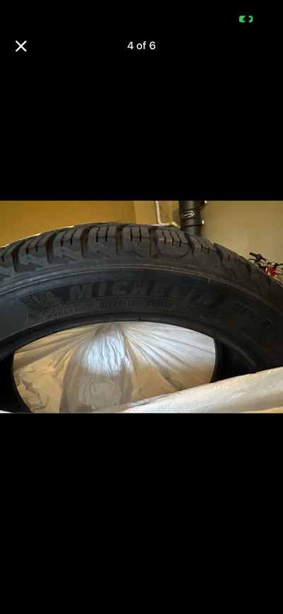 Selling winter tires, came with my car in November Mazda. I already have one don’t need it. Was used...