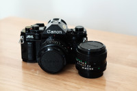 Canon A-1 35mm film SLR camera