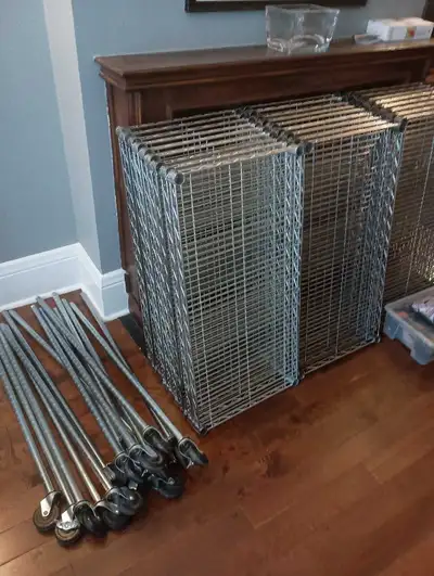 steel shelving units, View more