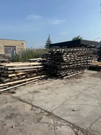 Free Wood Skids *Must Take All*, View more
