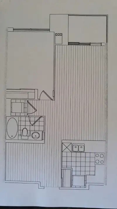 1 Bed+Den included 1 parking & balcony facing South