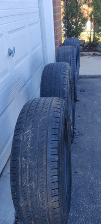 Set of 4 good condition tires for sale