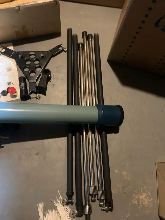 vintage sears astronomical  discoverer telescope 283 power in Hobbies & Crafts in Medicine Hat - Image 6