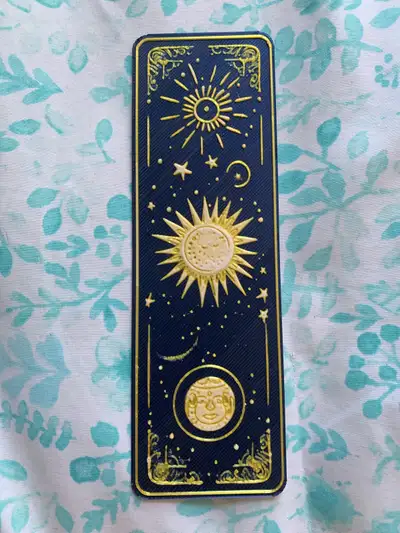 3D Printed Bookmark, View more
