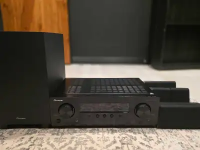 Pioneer HTP-076 5.1 Home Theater System – Dolby Atmos & 4K Ready, View more