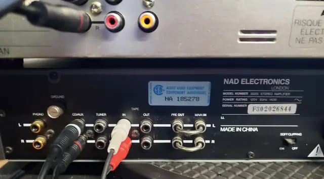 NAD SYSTEM 3020I AMPLIFIER, 5340 CD, 6150C CASSETTE SERVICED in Stereo Systems & Home Theatre in Markham / York Region - Image 6