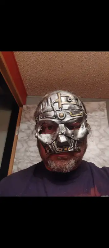 CYBORG - RUBBER LATEX MASK62863260438019121
