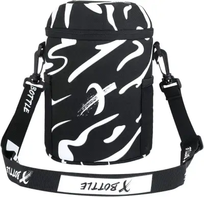 Insulated Water Bottle Sleeve with Shoulder Strap for 84OZ Jugs, View more