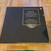 Bach - Cantata - Antique Victrola Record Set - Classical