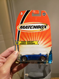 2004 Matchbox Ford Shelby Cobra Concept blue