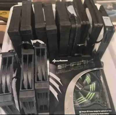 Lot of 16 PC Case Fans, View more