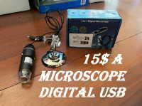 Microscope USB pour PC,  téléphone,tablette